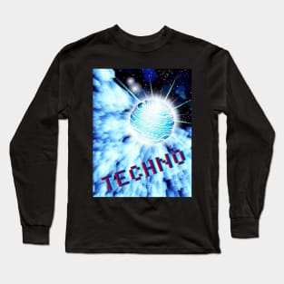 Techno Ball Party Shirt Long Sleeve T-Shirt